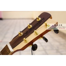 啞光單板雲杉木沙比利木民謠結他(配拾音器)