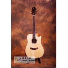 手匠監督製作 41" 缺角民謠結他 Cutaway Acoustic Guitar (Nature)