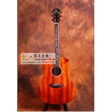 手匠監督製作 41" 缺角民謠結他 Cutaway Acoustic Guitar (Chocolate)