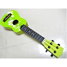 夏威夷小結他(青色有花紋) green ukulele