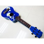 夏威夷小結他(籃色有花紋) blue ukulele