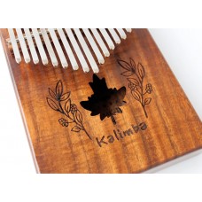 Myron 楓葉 17音全單板相思木原音拇指琴