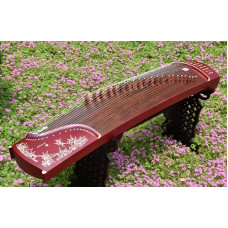 中樂桐木骨刻 古箏 Chinese Musical Instrument GuZheng