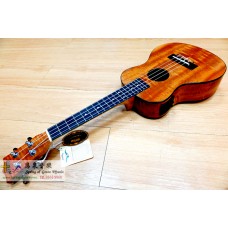 UKAKU T150 26寸 全虎紋桃花芯木夏威夷小結他 UKULELE(現特價發售)