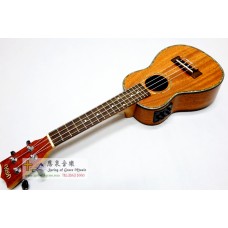 UKAKU S300 全單板桃花芯木夏威夷小結他